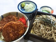 ソースかつ丼　ミニセット