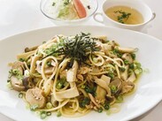ツナときのこの和風スパゲティ