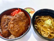 ソースかつ丼　ミニセット