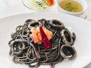 いかすみスパゲッティ